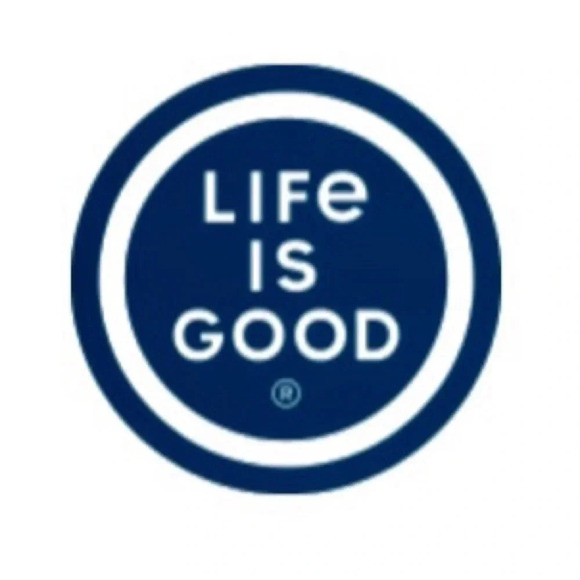 LIFE IS GOOD WOMEN’S Size XL CRUSHER TEE Cornflower Blue NWT - Picture 9 of 14